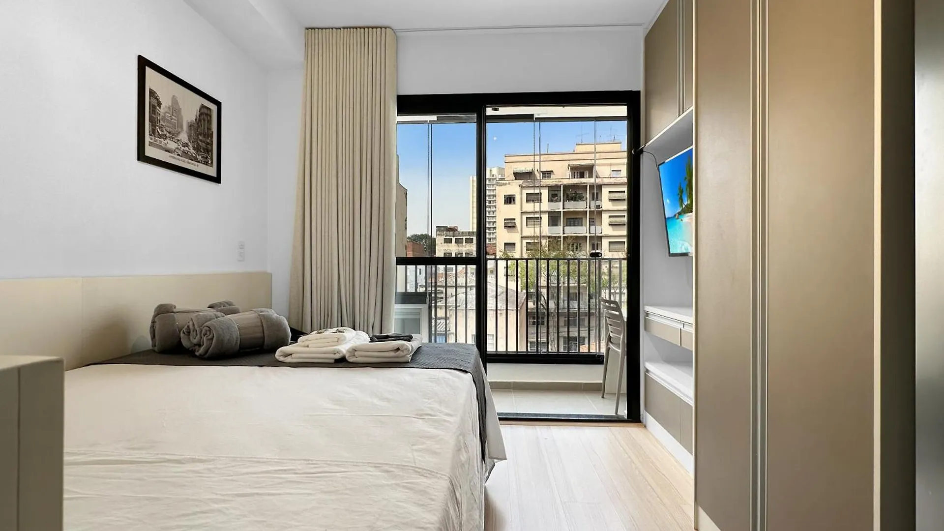 Balcony Kitchen Studio Sirio Libanes Hospital Σάο Πάολο